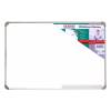 Parrot Slimline Non-Magnetic Whiteboard (900*900mm)