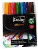 Wax Crayons Retractable 12