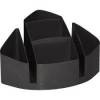 Bantex Desk Organiser plastic 7 compartments Black