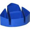 Bantex Desk Organiser plastic 7 compartments Blue