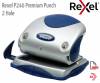 Rexel P 240 2 Hole Punch  Sliver / Blue