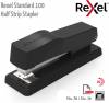 Rexel Standard 100 Stapler Half Strip Black