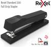 Rexel Standard 200 Stapler Full Strip Black