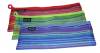 Bantex Zippa Bag Mesh Coloured Stripes