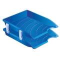 Bantex  Optima Letter Tray Retail Pack A4 Set Green