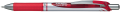 PENTEL ENERGEL METAL TIP REFILLABLE & RETRACTABLE RED