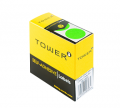 Tower Colour Code Labels Fluorescent Green  C25FG | 25 mm
