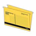 Foolscap Suspension Files 505 YELLOW