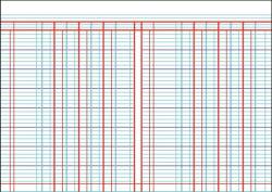 Croxley Analysis Series 6 A4 144pg 7 Column