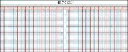 Croxley Analysis Series 7 Oblong 144pg 12 Column