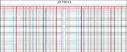 Croxley Analysis Series 7 Oblong 144pg 14 Column