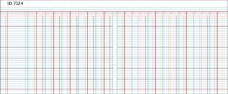 Croxley Analysis Series 7 Oblong 144pg 24 Column