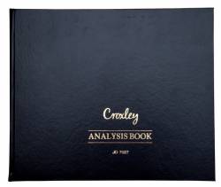 Croxley Analysis Series 7 Oblong 144pg 27 Column