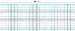 Croxley Analysis Series 7 Oblong 144pg 9 Column