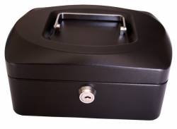 Cash Box 8"  Metal with Lock