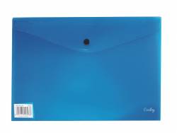 Document Envelope A4 with Button Blue