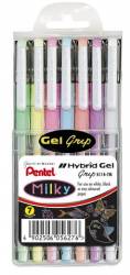 PENTEL HYBRID MILKY GRIP WALLET OF 7