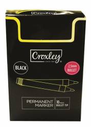 Croxley Permanent  Marker Black