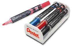 PentelMaxiFlo Whiteboard Marker Duster Set