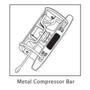 Bantex Lever Arch File A4  PVC -70mm -Silver