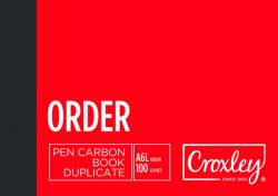 Croxley Pen Carbon Book Purchase Order Duplicate 100pg A6L  JD16PS