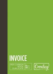 Croxley Pen Carbon Book Invoice Duplicate 100pg A5  JD22BO