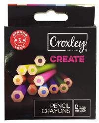 Colouring Pencils Crayons 12 (Half length )
