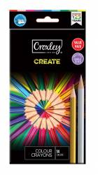 Colouring Pencils Crayons 12  +2 Wood Free
