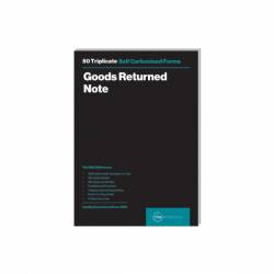 RBE Goods Return Note Pads