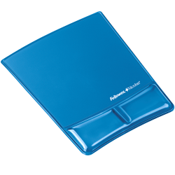 Fellowes Health-V™ Crystal Mouse Pad/Wrist Support