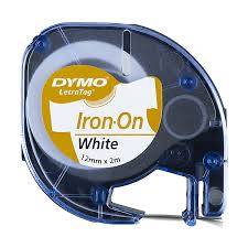 Dymo 12mm Iron On LetraTAG tape (18769
