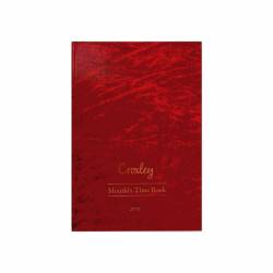 Croxley Monthly Time Book 95 Folios  A4